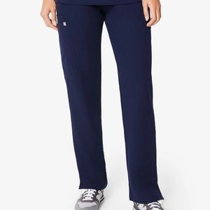 Figs Kade Cargo Scrub Pants in Navy